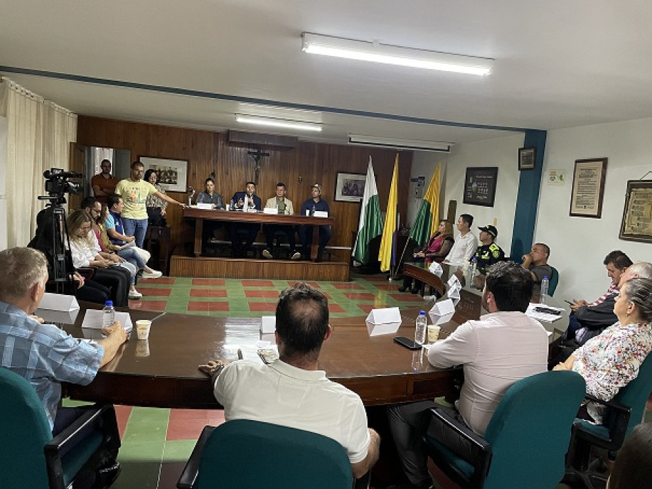 El alcalde de Aranzazu (Caldas), Sebastián Merchán Zuluaga, comentó que no encontró ningún proyecto radicado por la Administración anterior en fase tres.