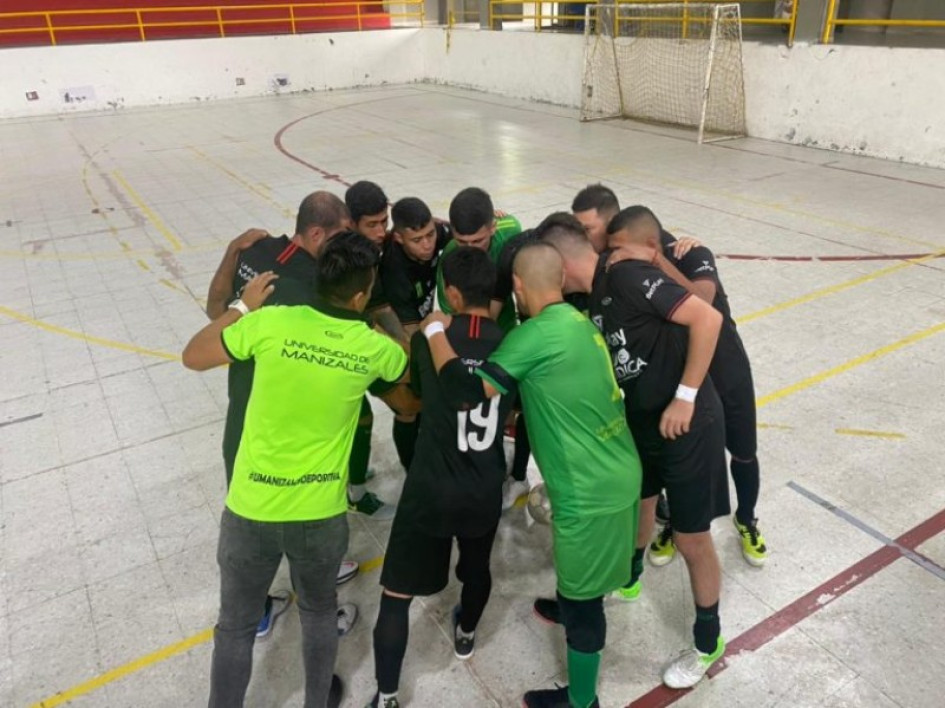 El quinteto de fútbol sala de la U. de Manizales empieza la pretemporada el lunes. El quinteto de fútbol sala de la U. de Manizales empieza la pretemporada el lunes.
