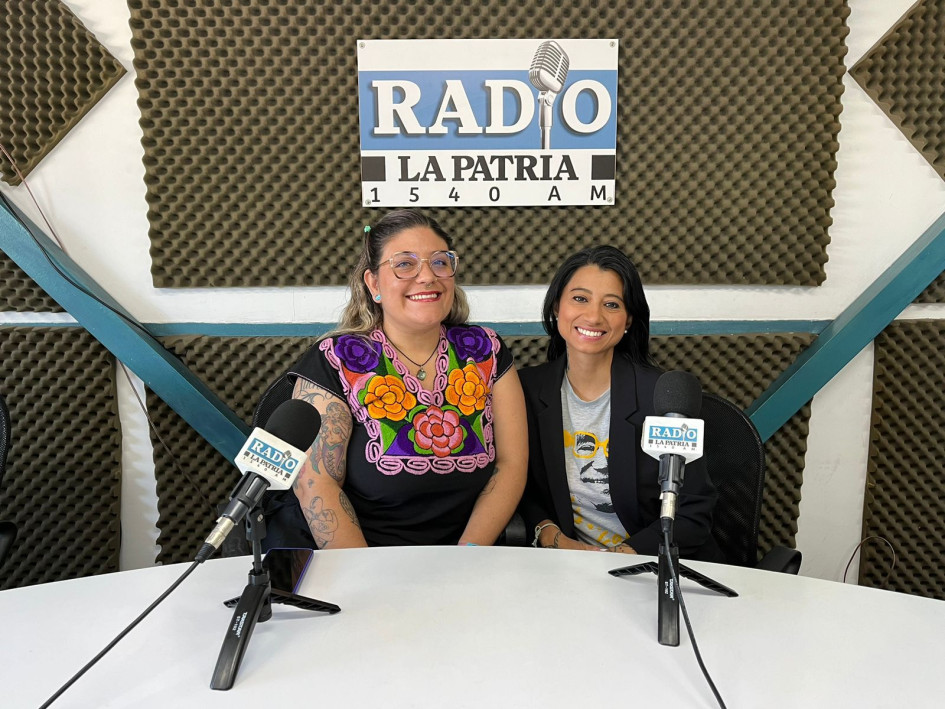 Foto | Cortesía | LA PATRIA Jhoana Patino y Valentina Escobar, creadoras del proyecto Juantanzas, memorias y acción colectiva de mujeres en torno a la paz Foto | Cortesía | LA PATRIA Jhoana Patino y Valentina Escobar, creadoras del proyecto Juantanzas, memorias y acción colectiva de mujeres en torno a la paz