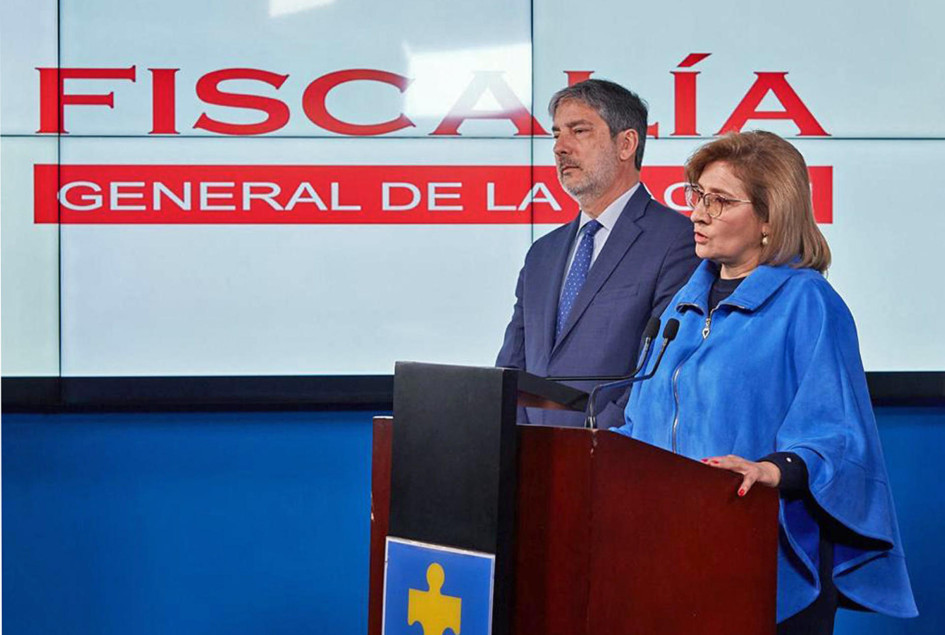 Martha Janeth Mancera y Hernando Toro, fiscal y vicefiscal encargados. Martha Janeth Mancera y Hernando Toro, fiscal y vicefiscal encargados.