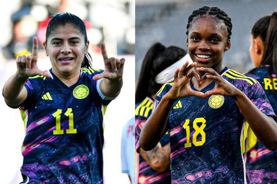 Catalina Usme y Linda Caicedo. Catalina Usme y Linda Caicedo.