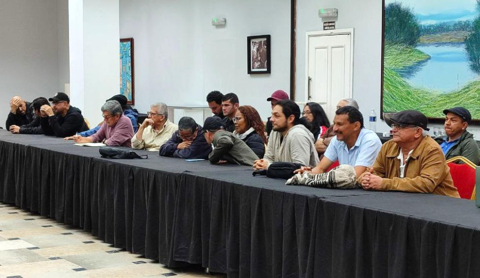 Delegación del Ejército de Liberación Nacional en la mesa de negociación del Eln. Delegación del Ejército de Liberación Nacional en la mesa de negociación del Eln.