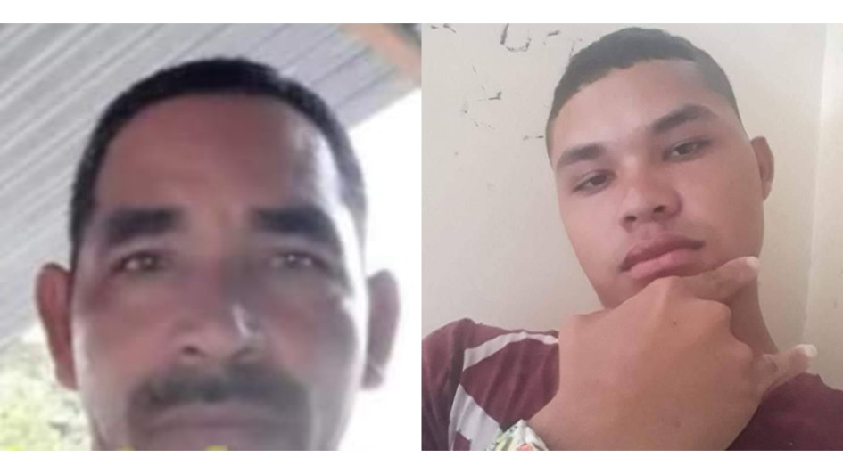 Santander Manuel Madera Miranda y su hijo, César Luis Madera León, asesinados. Santander Manuel Madera Miranda y su hijo, César Luis Madera León, asesinados.