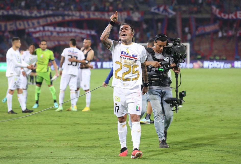 Dayro Moreno, mayor goleador del fútbol profesional colombiano. Dayro Moreno, mayor goleador del fútbol profesional colombiano.