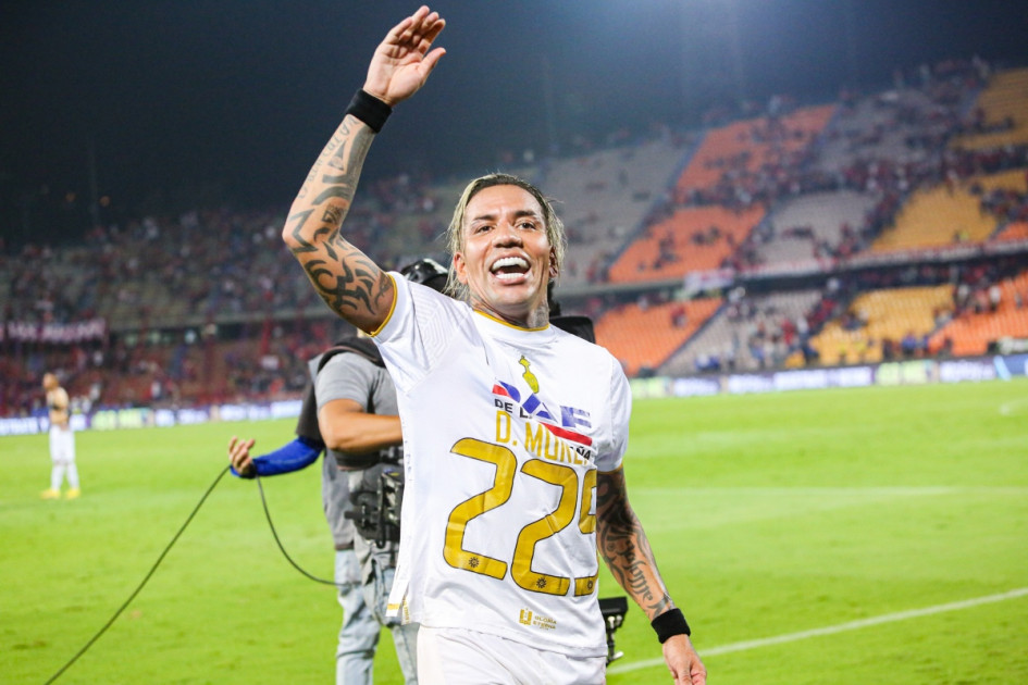 Dayro Moreno le dio la victoria al Once Caldas ante Independiente Medellín con su gol 225 en la Liga Colombiana. Dayro Moreno le dio la victoria al Once Caldas ante Independiente Medellín con su gol 225 en la Liga Colombiana.