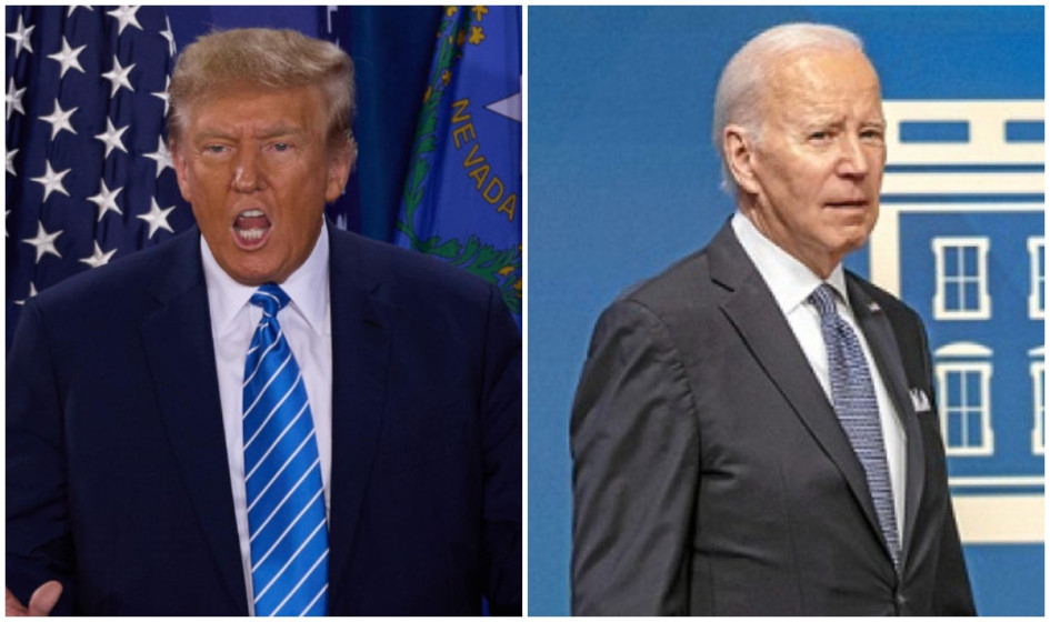 Donald Trump (izquierda), expresidente y precandidato republicano, y Joe Biden, actual mandatario y precandidato demócrata para las próximas elecciones generales de Estados Unidos. Donald Trump (izquierda), expresidente y precandidato republicano, y Joe Biden, actual mandatario y precandidato demócrata para las próximas elecciones generales de Estados Unidos.