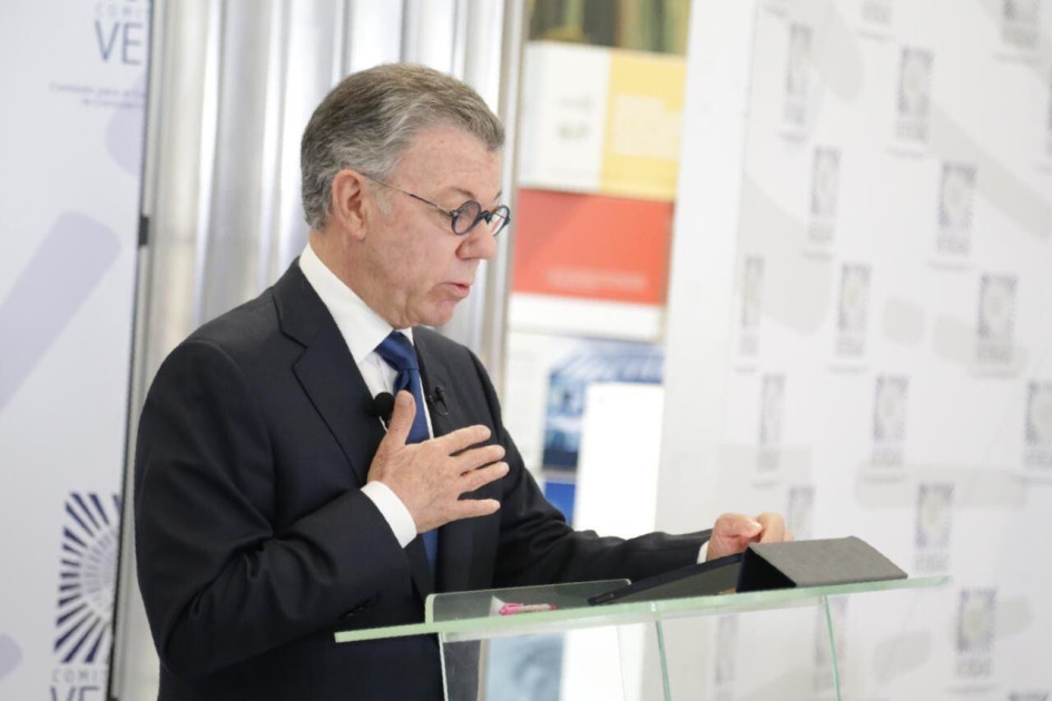 El expresidente Juan Manuel Santos. El expresidente Juan Manuel Santos.