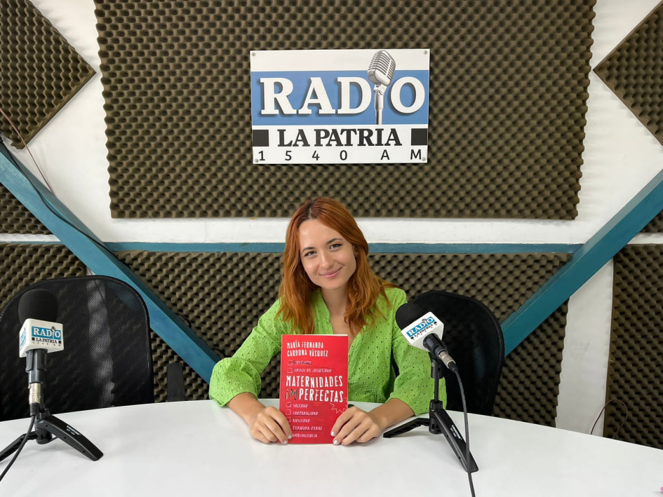 Marìa Fernanda Carona, autora del libro Maternidades imperfectas. Marìa Fernanda Carona, autora del libro Maternidades imperfectas.