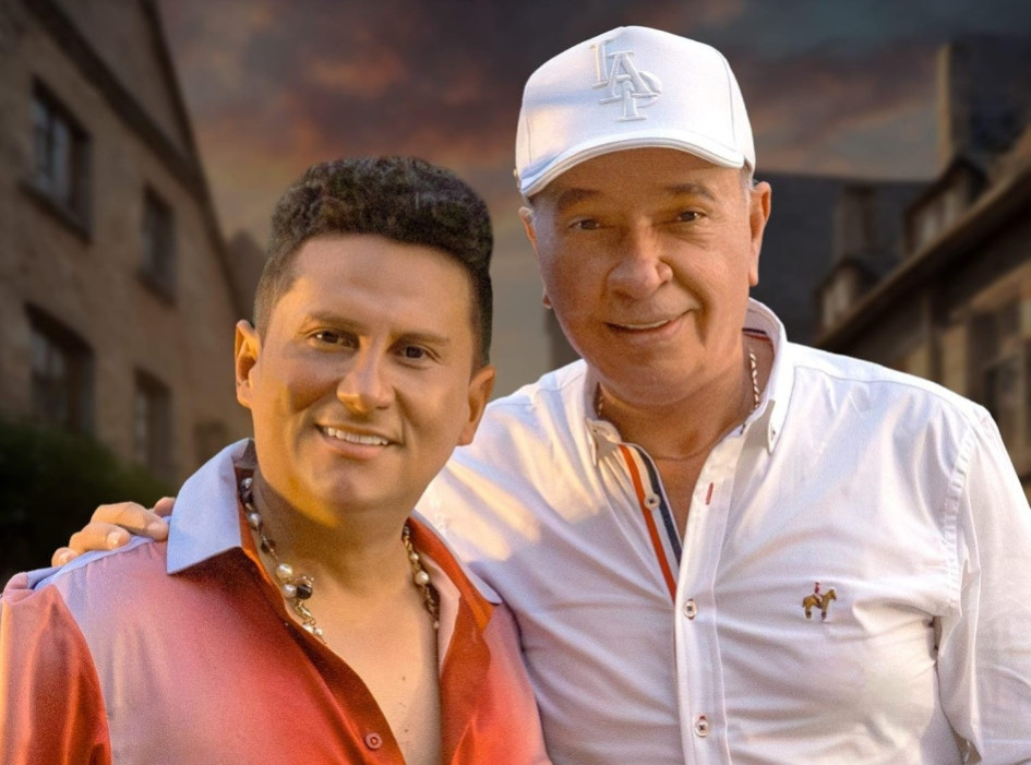 Osmar Pérez y Luis Alberto Posada, artistas colombianos. Osmar Pérez y Luis Alberto Posada, artistas colombianos.