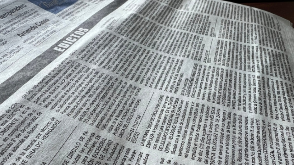 Que-es-un-edicto Página de edictos en el perioódico LA PATRIA
