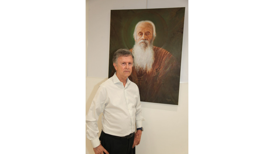 El artista caldense Ramiro Ramírez. El artista caldense Ramiro Ramírez.
