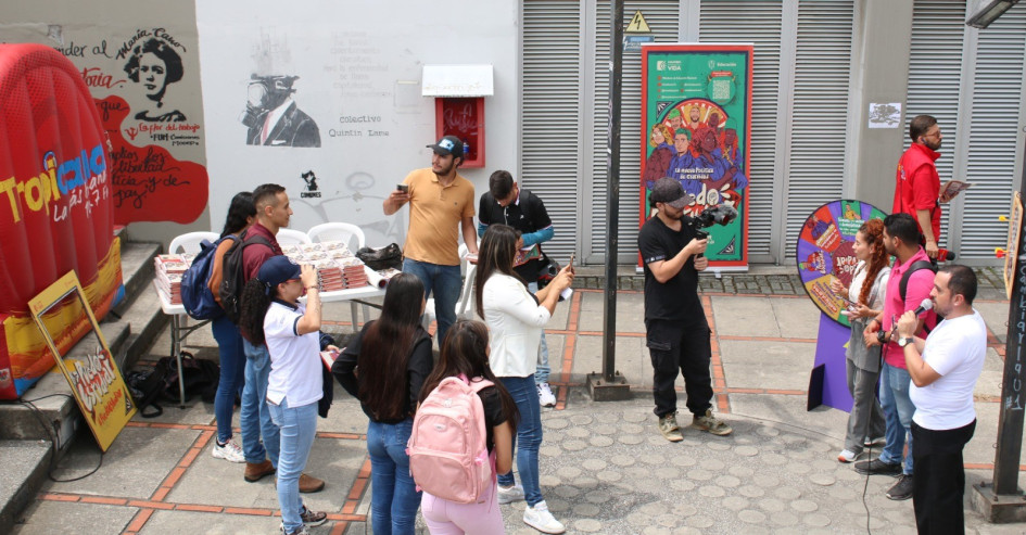 Estudiantes de la Universidad de Caldas participaron ayer en la jornada de socilización de la Política de Gratuidad, que adelanta el Ministerio de Educación por ciudades. Estudiantes de la Universidad de Caldas participaron ayer en la jornada de socilización de la Política de Gratuidad, que adelanta el Ministerio de Educación por ciudades.