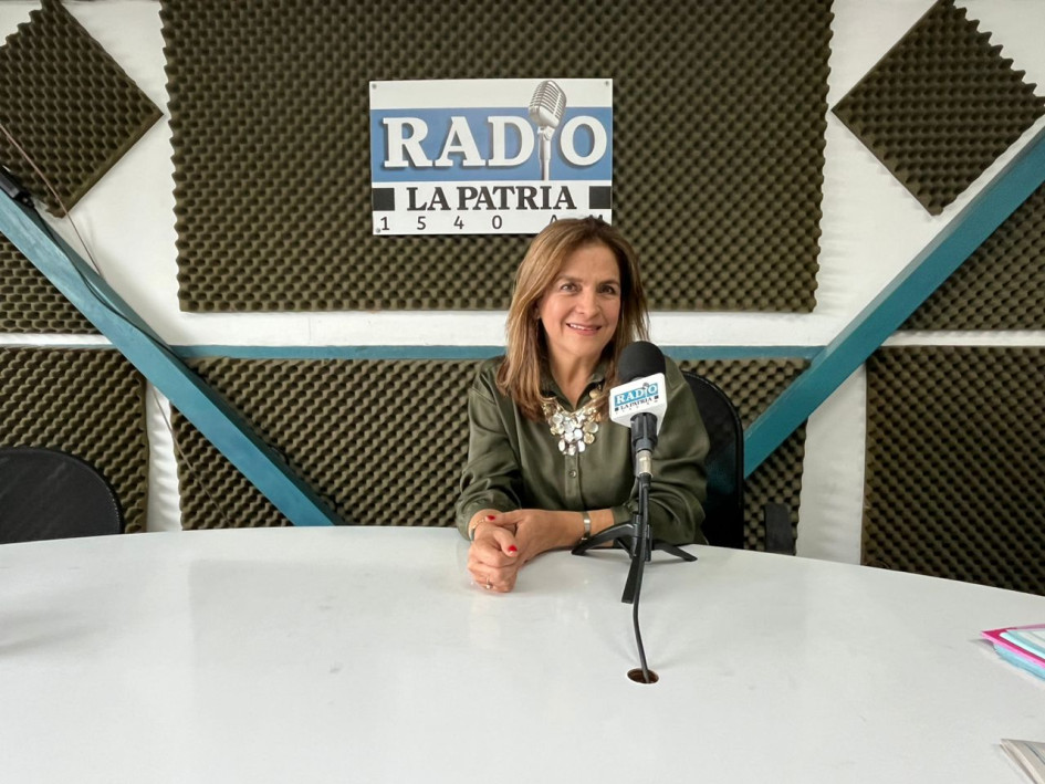 Amparo Sánchez, gerente de Inficaldas. Amparo Sánchez, gerente de Inficaldas.