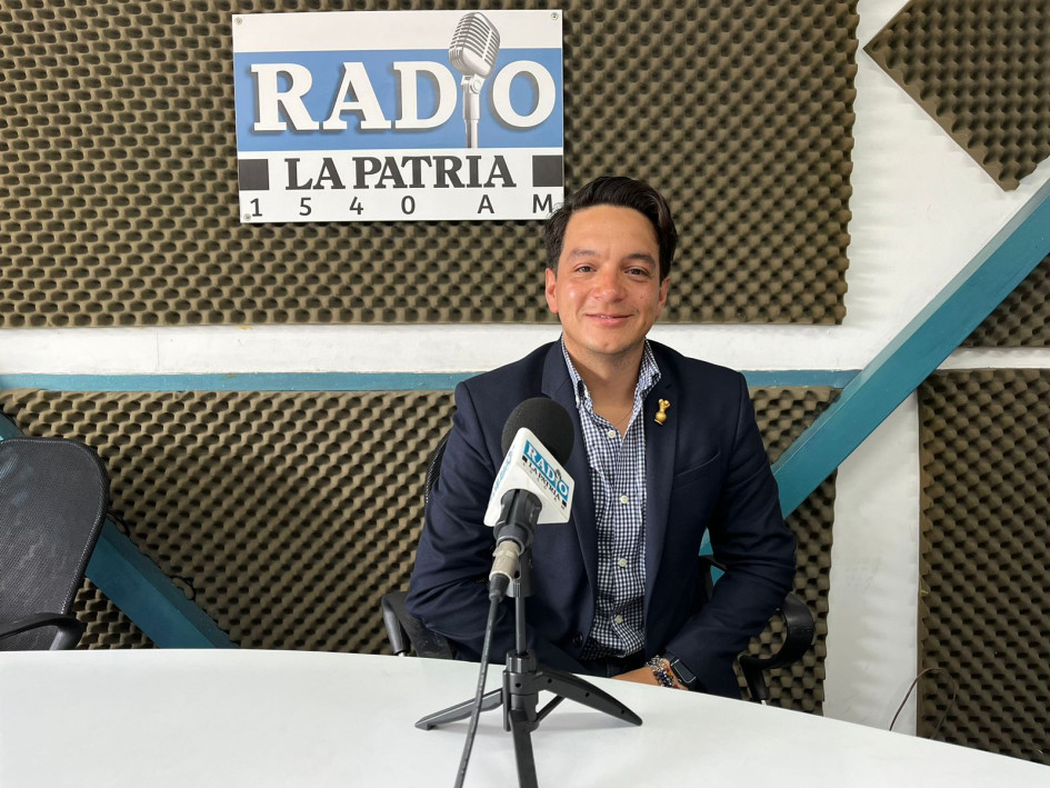 Juan Pablo Alba, gerente de Cotelco Caldas. Juan Pablo Alba, gerente de Cotelco Caldas.