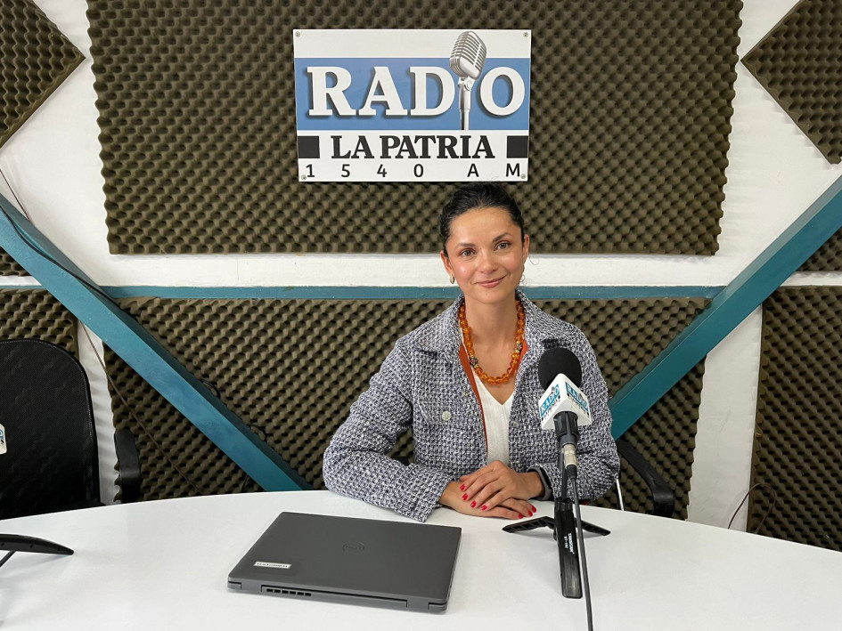 La gerente de Manizales Campus Universitario, Caterin Estrada. La gerente de Manizales Campus Universitario, Caterin Estrada.