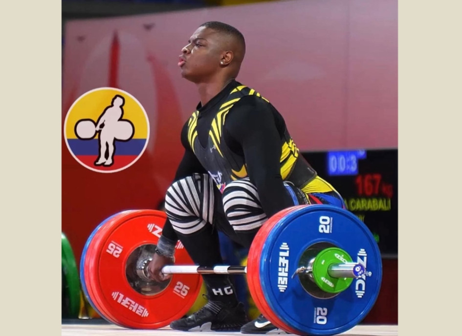 Yeimar Mendoza, quien compite con Caldas, triple medallista de oro en el Panamericano de Caracas (Venezuela). Yeimar Mendoza