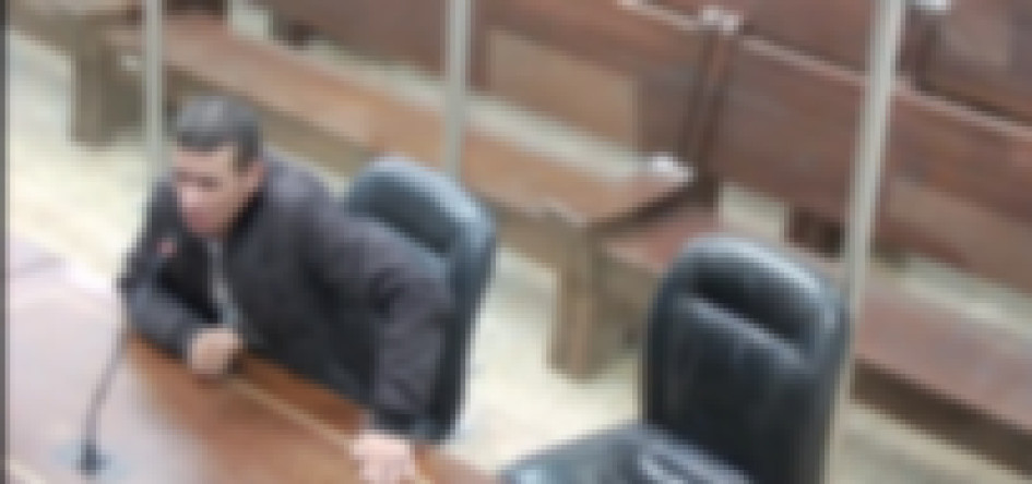 El procesado no aceptó cargos. El robo fue a las 3:39 a.m. El procesado no aceptó cargos. El robo fue a las 3:39 a.m.