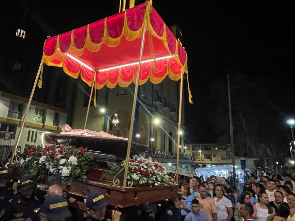 Procesión del Santo Sepúlcro en Aranzazu. Procesión del Santo Sepúlcro en Aranzazu.