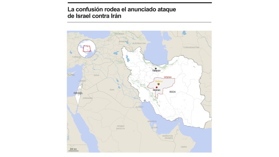 La confusión rodea el anunciado ataque de Israel contra Irán. La confusión rodea el anunciado ataque de Israel contra Irán.