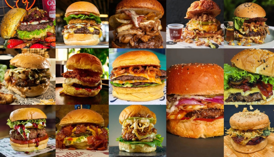 Las hamburguesas participantes de Manizales en esta nueva edición del Burger Máster. Las hamburguesas participantes de Manizales en esta nueva edición del Burger Máster.