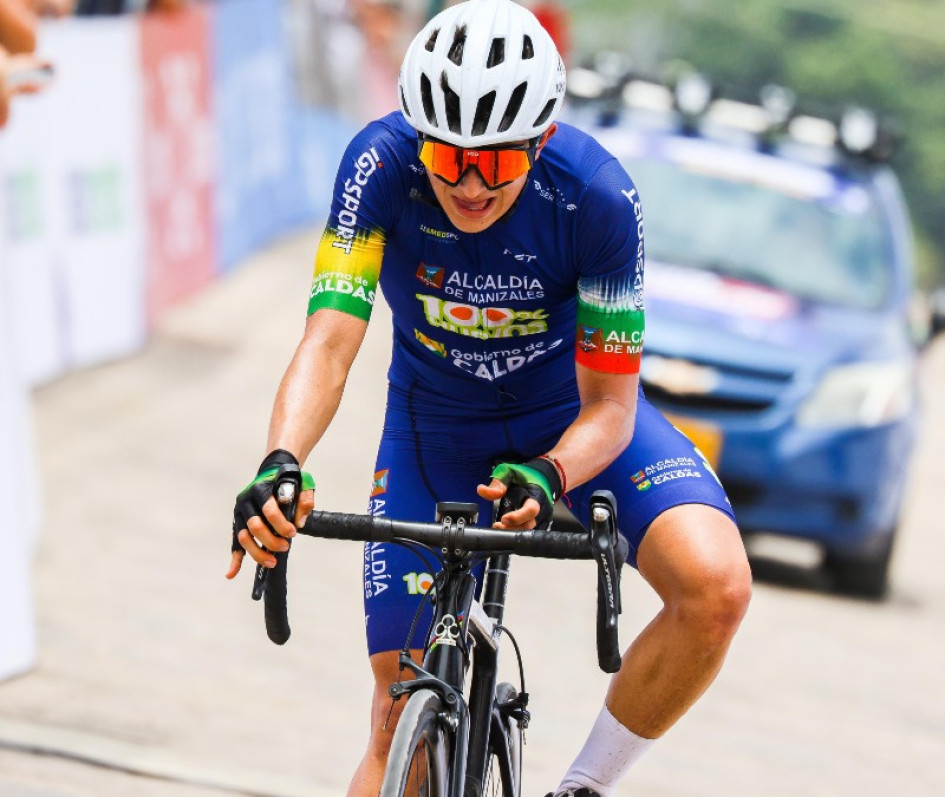 El neirano Esteban Jaramillo, de Alcaldía de Manizales 100% Huevos Gobernación de Caldas, protagonista en la Vuelta que concluyó este fin de semana. El neirano Esteban Jaramillo, de Alcaldía de Manizales 100% Huevos Gobernación de Caldas, protagonista en la Vuelta que concluyó este fin de semana.
