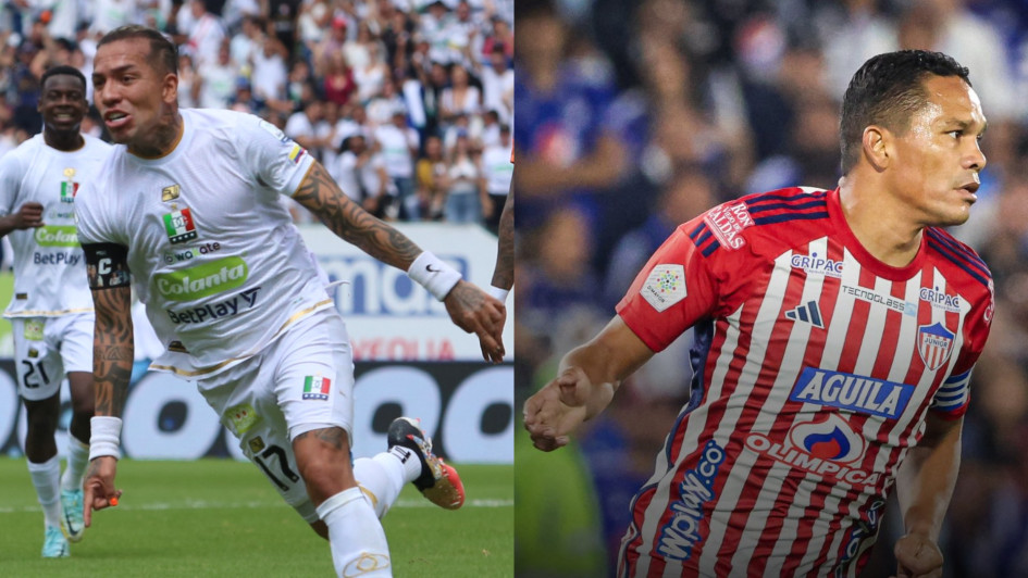 Dayro Moreno (izquierda) y Carlos Bacca han anotado sendos ocho goles en el Torneo Apertura de la Liga Colombiana. Dayro Moreno (izquierda) y Carlos Bacca han anotado sendos ocho goles en el Torneo Apertura de la Liga Colombiana.