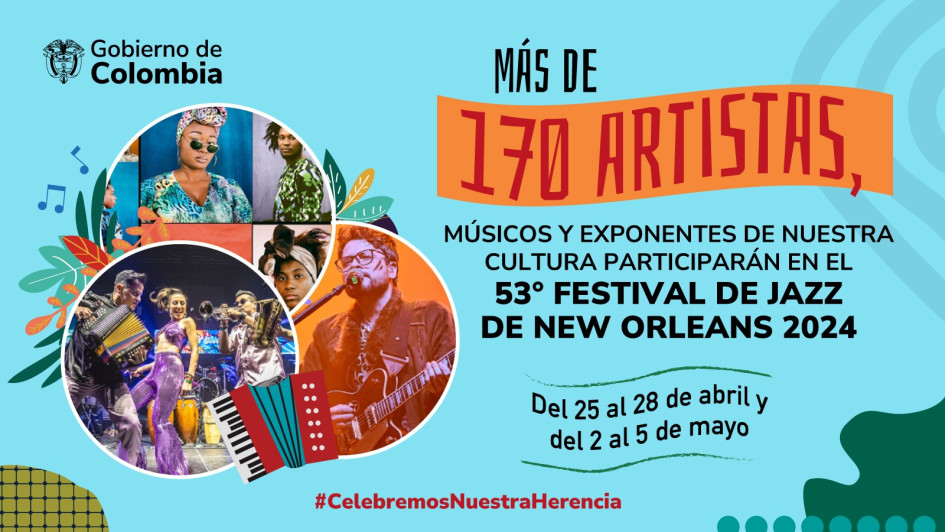 Colombia ha sido calificada por el Festival como ‘la potencia cultural de América Latina’. Colombia ha sido calificada por el Festival como ‘la potencia cultural de América Latina’.