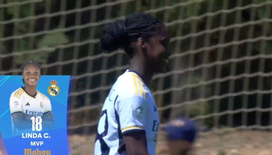 Linda Caicedo fue elegida como la jugadora del partido ante el Levante. Linda Caicedo fue elegida como la jugadora del partido ante el Levante.