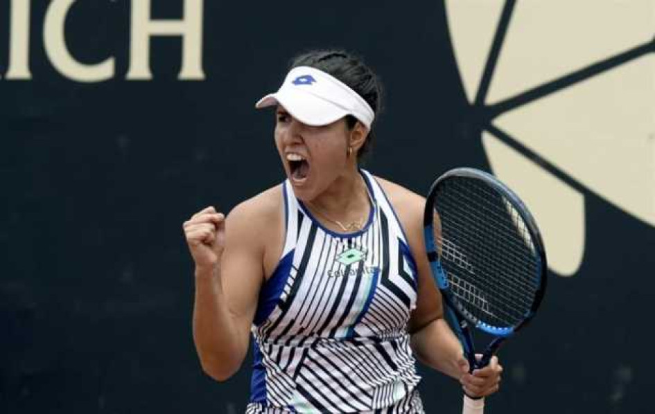La tenista cucuteña María Camila Osorio, de 22 años, busca su segundo título en la Copa Colsanitas. El primero lo ganó en el 2021. La tenista cucuteña María Camila Osorio, de 22 años, busca su segundo título en la Copa Colsanitas. El primero lo ganó en el 2021.