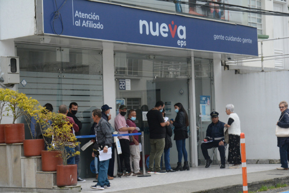 En la Oficina de Atención al Afiliado (carrera 23 C No. 62 – 27) de la Nueva EPS siguen operando con normalidad. Salud