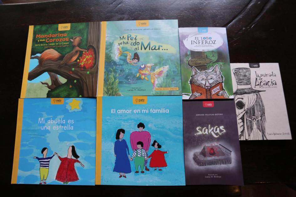 Son nueve libros de autores regionales. De ellos, cinco son de Manizales. Son nueve libros de autores regionales. De ellos, cinco son de Manizales.
