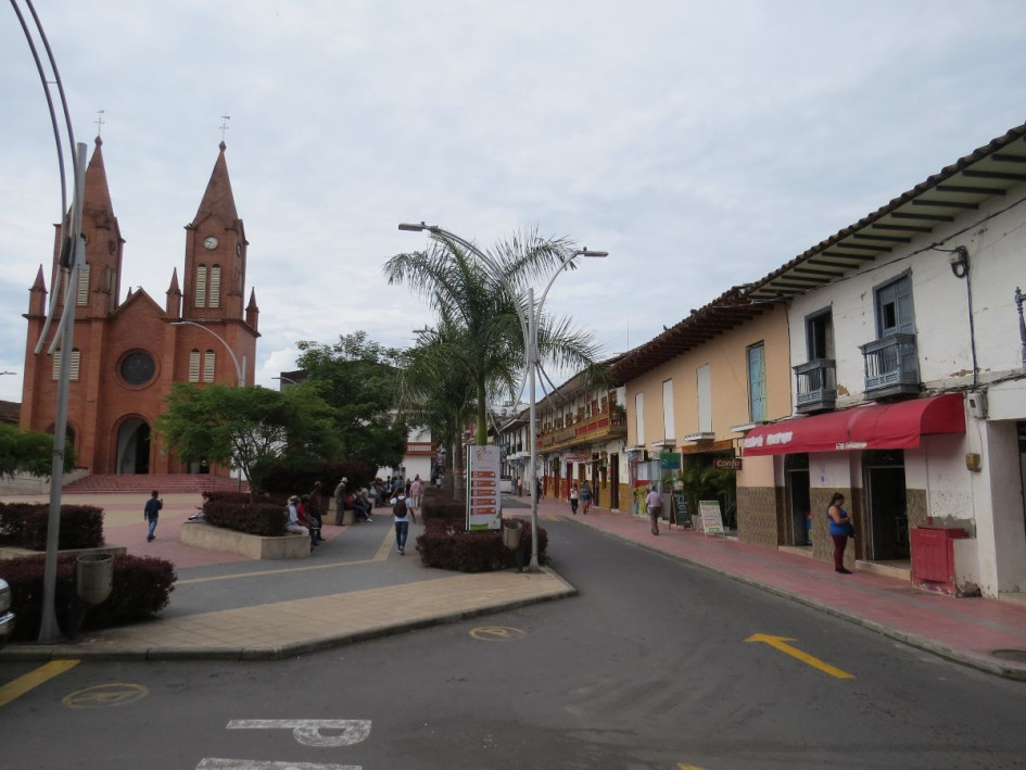 Plaza de Robledo de Anserma (Caldas). Plaza de Robledo de Anserma (Caldas).