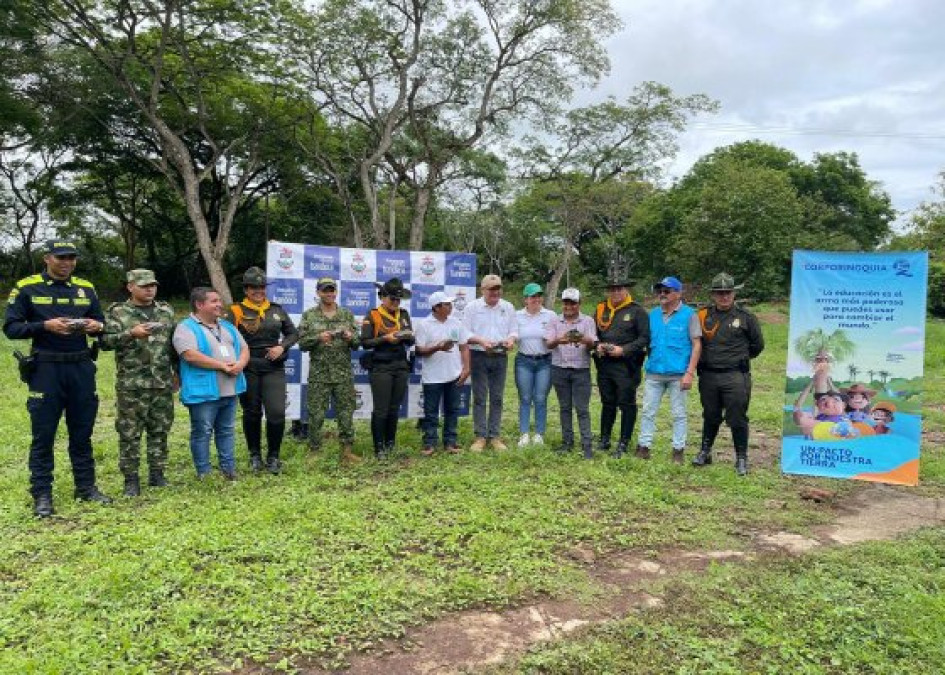 100 ejemplares de las tortugas fueron liberados en Arauca. Las otras 200, en Casanare. 100 ejemplares de las tortugas fueron liberados en Arauca. Las otras 200, en Casanare.