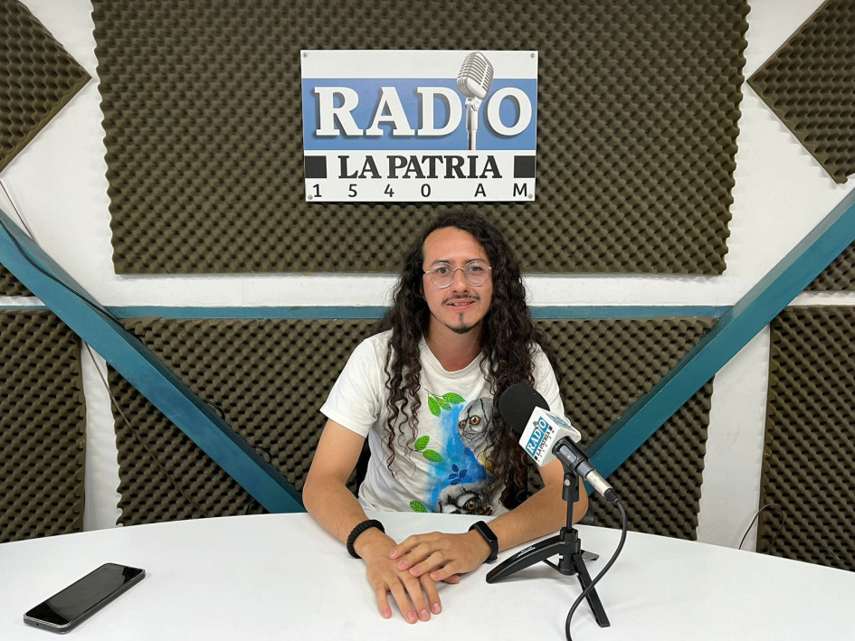 Sebastián Bustamante, biólogo de la Universidad de Caldas. Sebastián Bustamante, biólogo de la Universidad de Caldas.