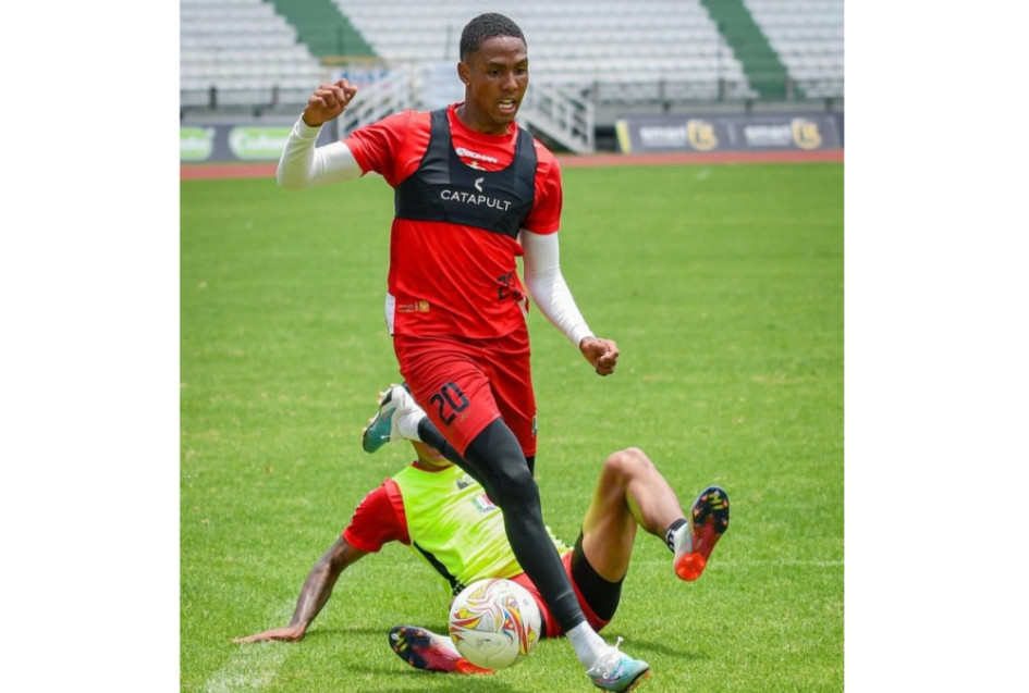 Alejandro García, manizaleño, titular hoy con el Once Caldas. Once Caldas