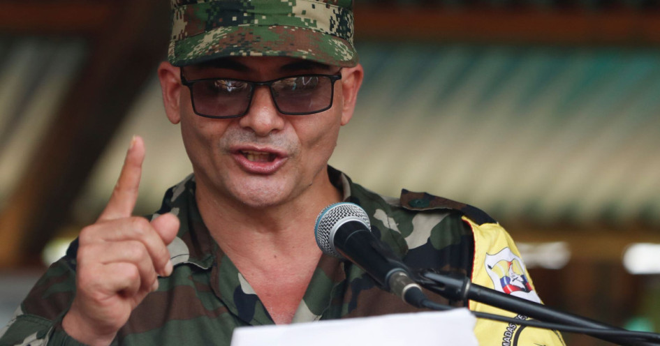 Néstor Gregorio Vera Fernández, alias 'Iván Mordisco', supuesto líder del Estado Mayor Central (Emc). Néstor Gregorio Vera Fernández, alias 'Iván Mordisco', supuesto líder del Estado Mayor Central (Emc).