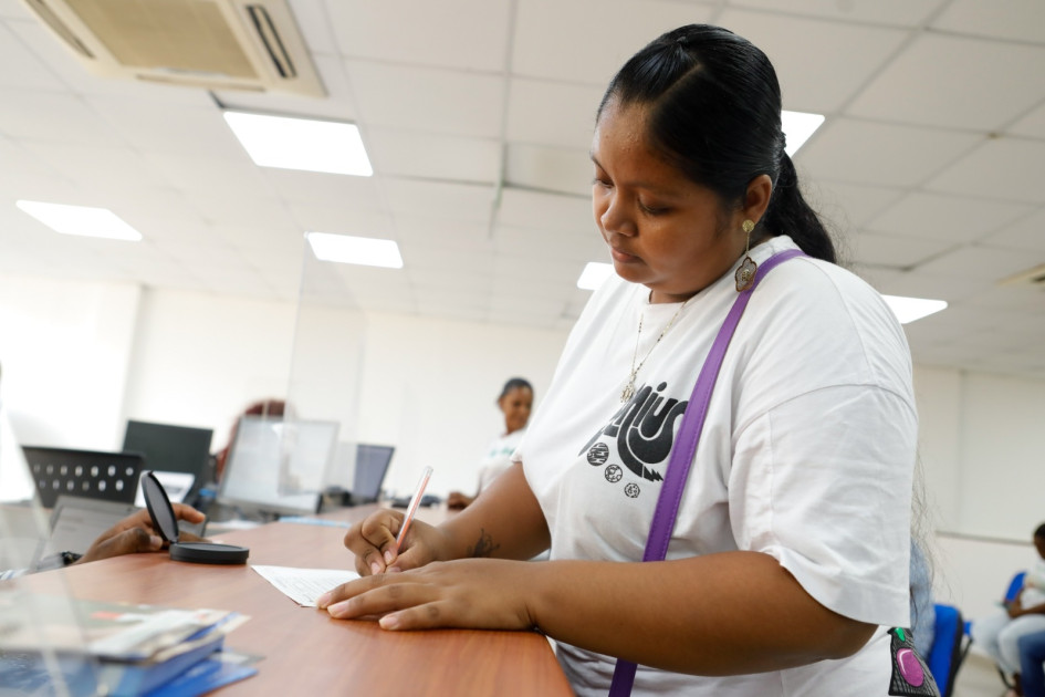 Beneficiarios del programa Renta Ciudadana.