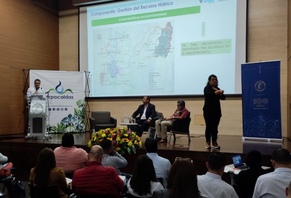 Directivos de Corpocaldas expusieron el Plan de Acción.