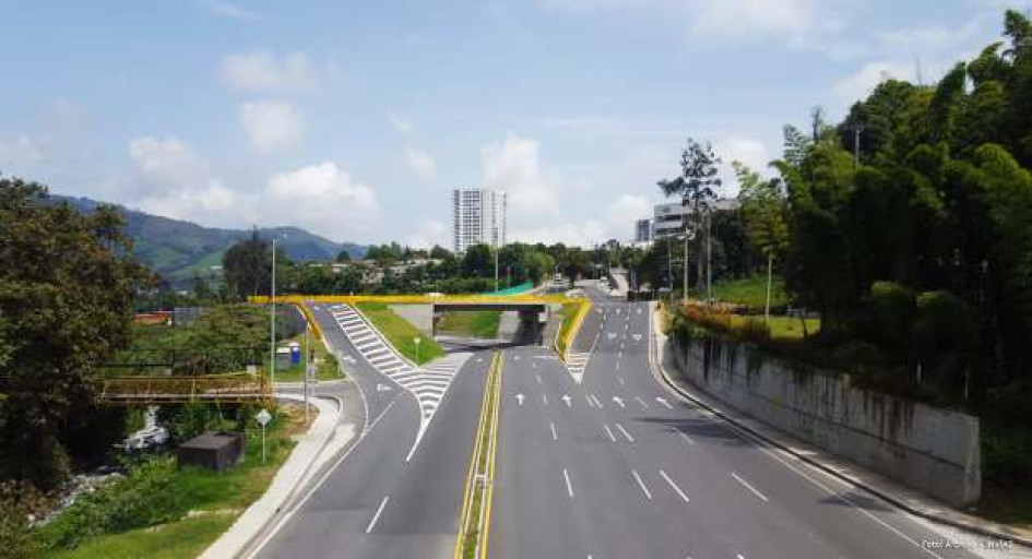 El accidente fue por el sector de San Marcel. El accidente fue por el sector de San Marcel.
