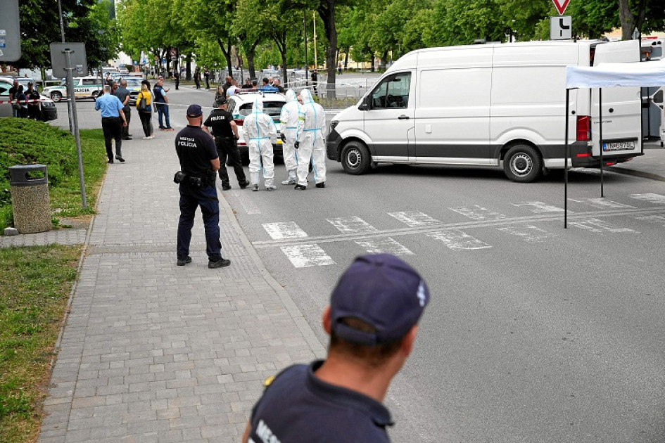 Foto /EFE / LA PATRIA El atentado se produjo en la localidad de Handlova, en el centro del país. Foto /EFE / LA PATRIA El atentado se produjo en la localidad de Handlova, en el centro del país.