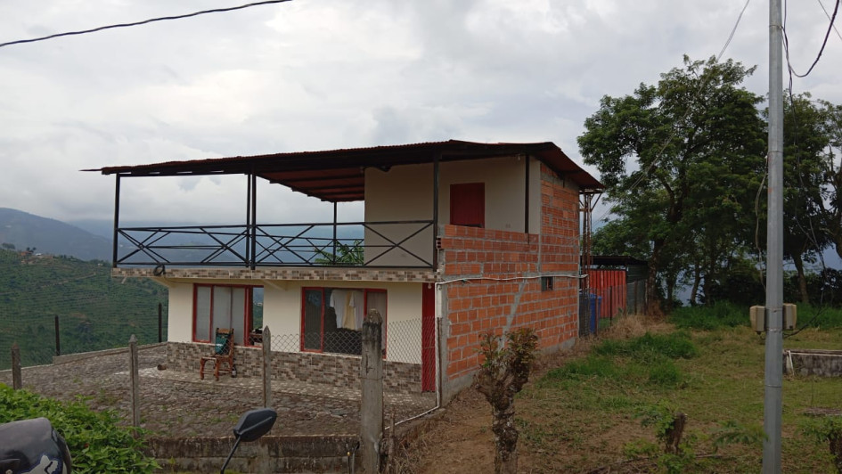 La casa de Edilberto Galeano, el hombre que hallaron muerto en San Bartolomé. La casa de Edilberto Galeano, el hombre que hallaron muerto en San Bartolomé.