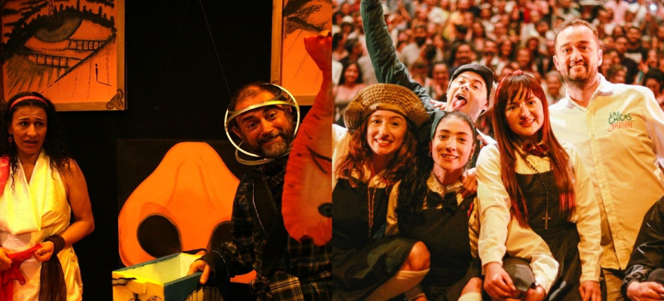 Actores en Escena y Los Chicos del Jardín están de fiesta. Actores en Escena y Los Chicos del Jardín están de fiesta.