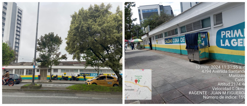Foto | LA PATRIA Así estaba antes la zona. Foto | Secretaría de Movilidad | LA PATRIA Actualmente se encuentra despejada. Foto | LA PATRIA Así estaba antes la zona. Foto | Secretaría de Movilidad | LA PATRIA Actualmente se encuentra despejada.