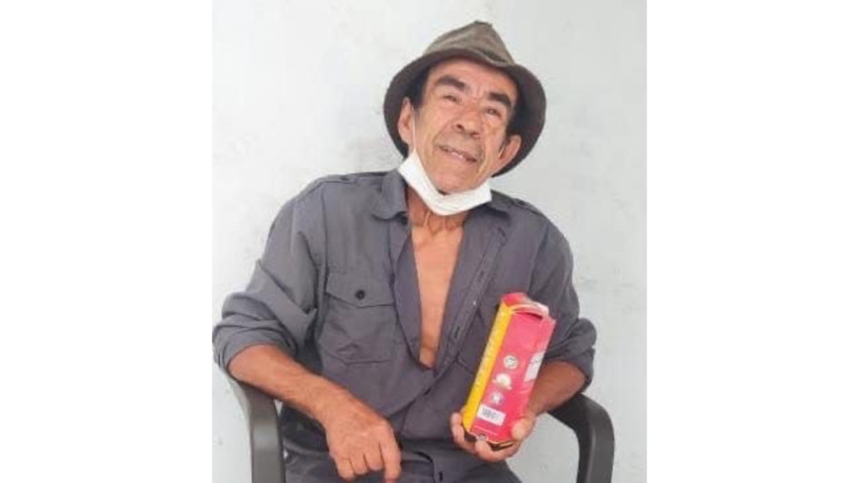David, la víctima del ataque en el asilo. David, la víctima del ataque en el asilo.