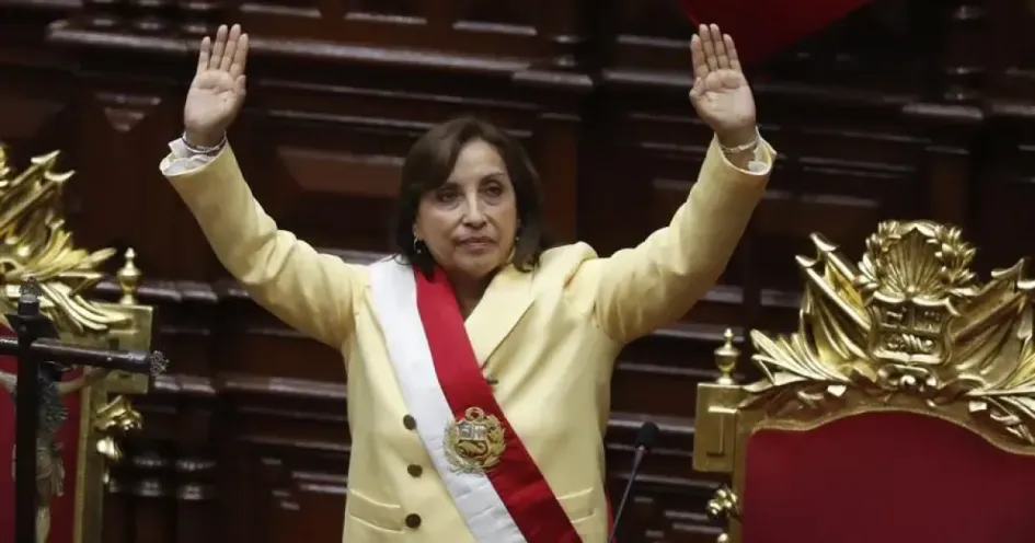Dina Boluarte, presidenta de Perú. Dina Boluarte, presidenta de Perú.