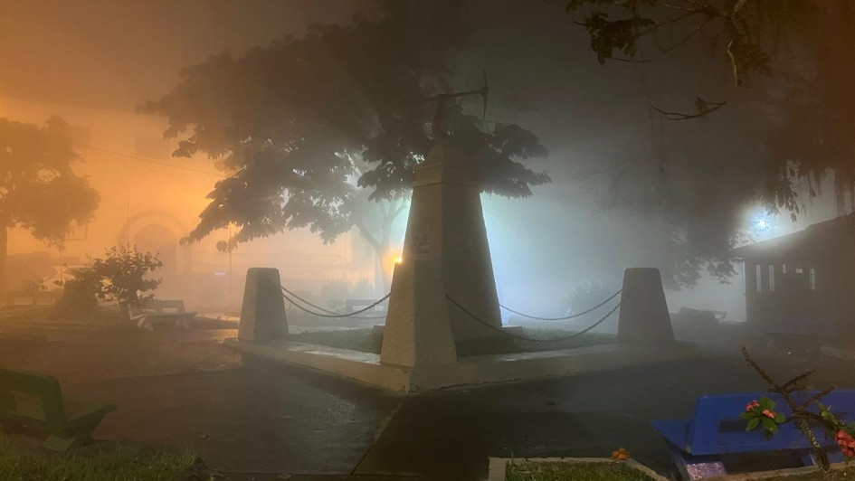 El parque Arango Zea de Anserma. El parque Arango Zea como un escenario bucólico.