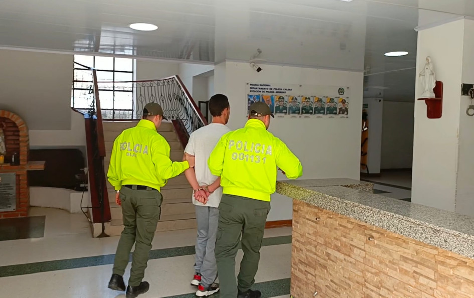 El aprehendido para pagar pena. El aprehendido para pagar pena.