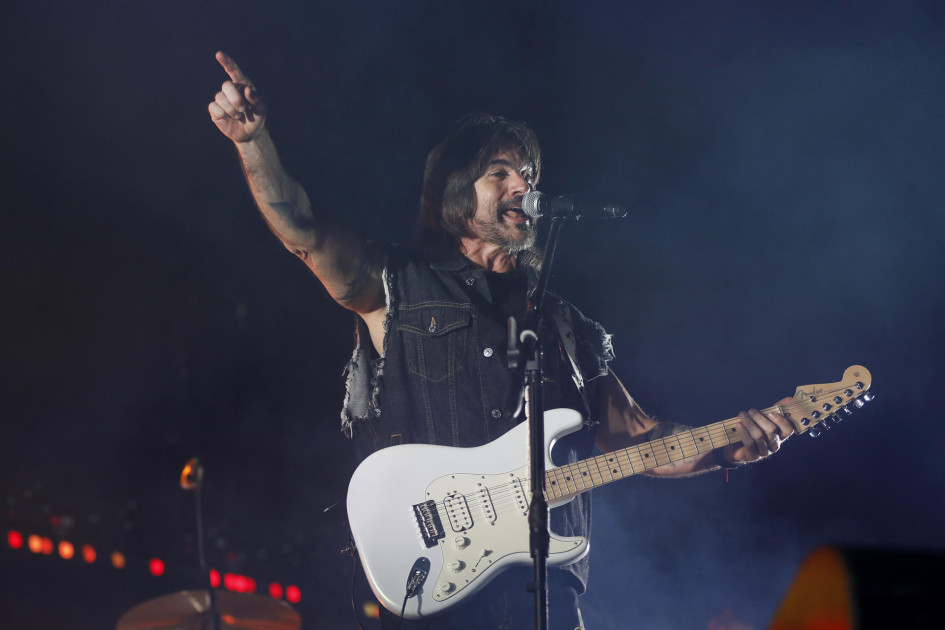 El cantante Juanes El cantante Juanes se presentó este jueves en un concierto de su gira 'Juan Es Colombia Tour' en el centro de espectáculos La Macarena, en Medellín (Colombia).