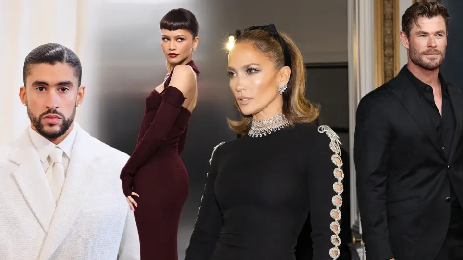 Bad Bunny, Zendaya, Jennifer López (JLO) y Chris Hemsworth son los anfitriones de la Met Gala 2024. Bad Bunny, Zendaya, Jennifer López (JLO) y Chris Hemsworth son los anfitriones de la Met Gala 2024.