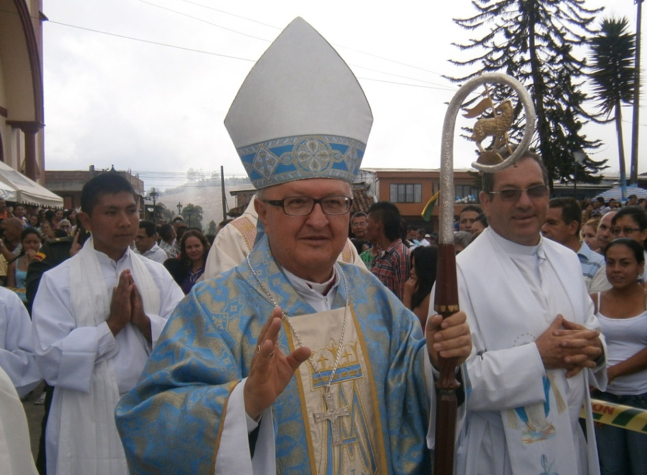 Monseñor Rigoberto Corredor Bermúdez, obispo de la Diócesis de Pereira.